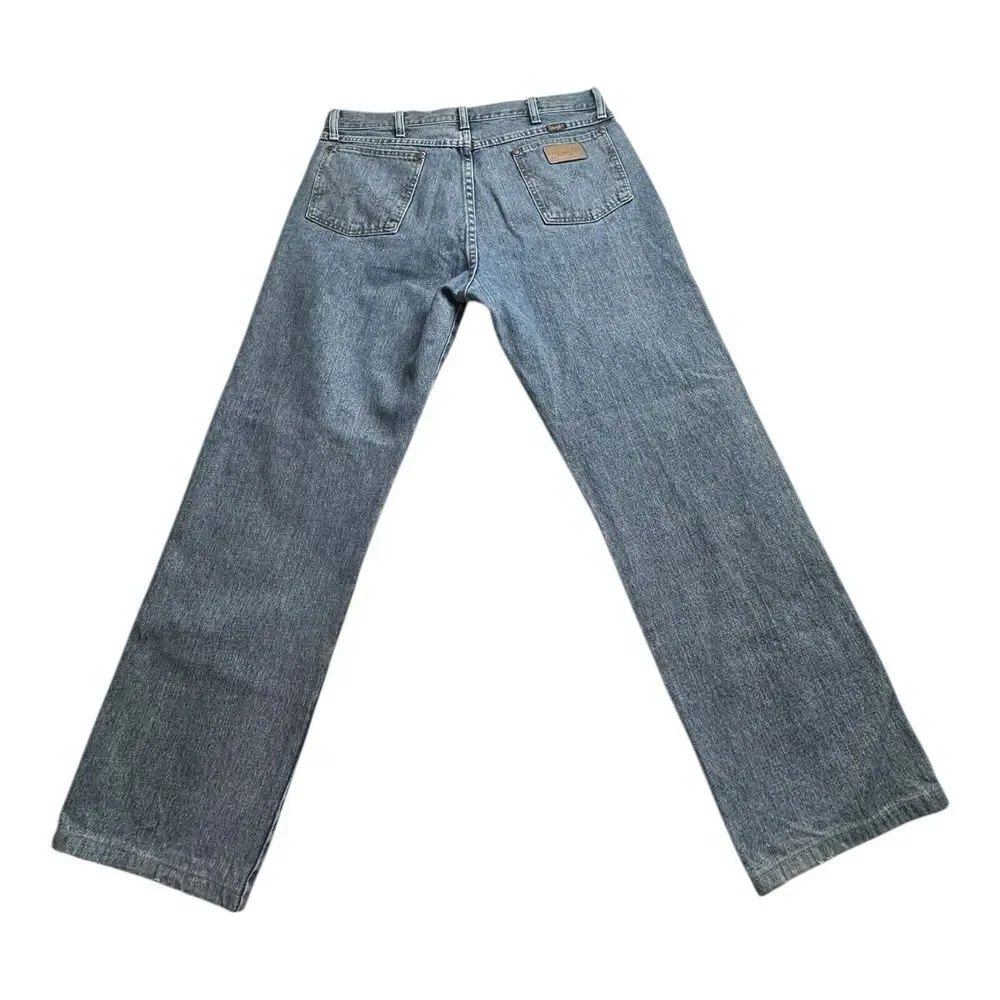 Vintage Wrangler Denim Pants Men's Light Blue Size ‎ (34 X 32)